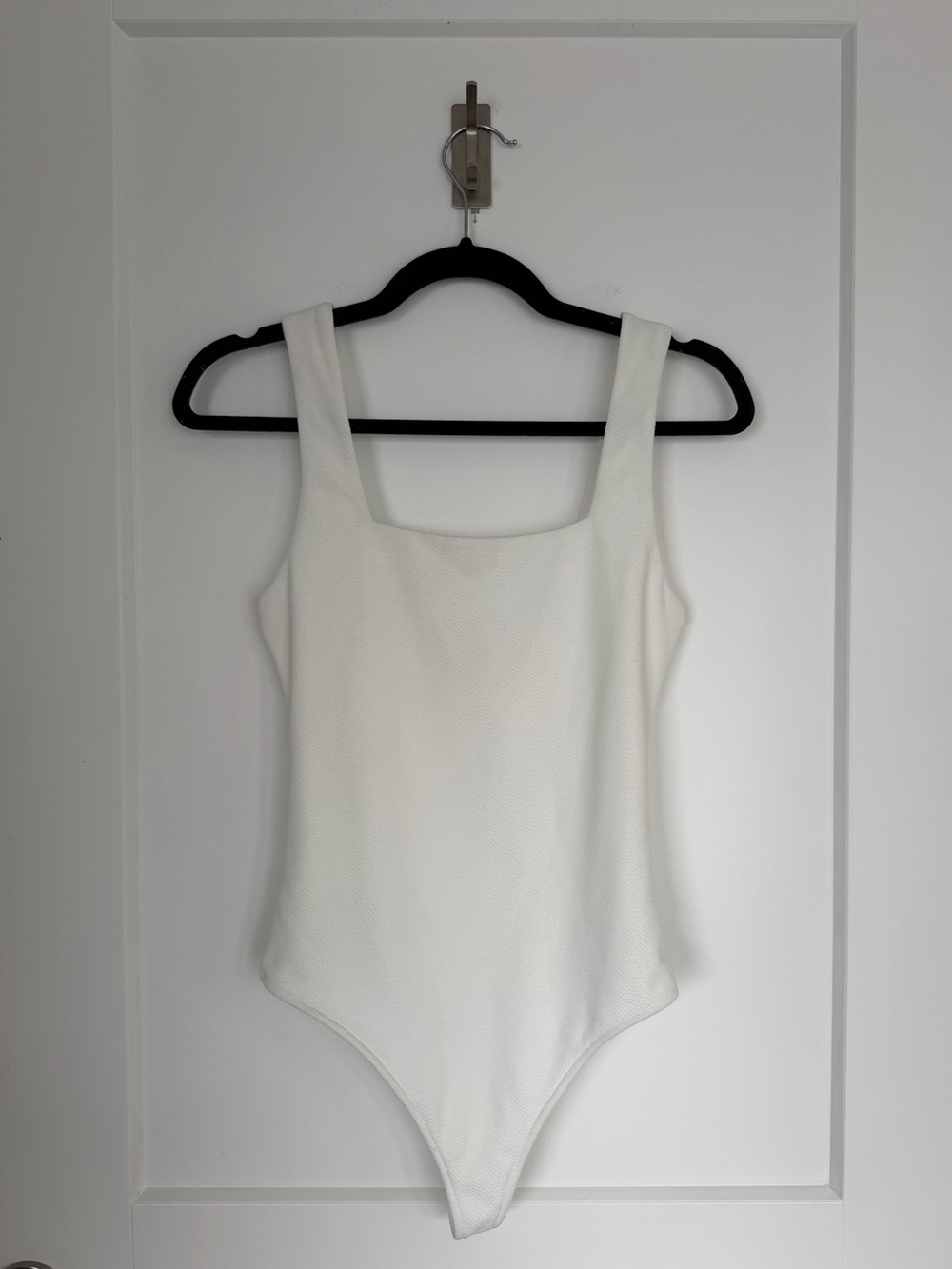 Show Me Your MuMu Womens White One-Piece Bodysuit size Small